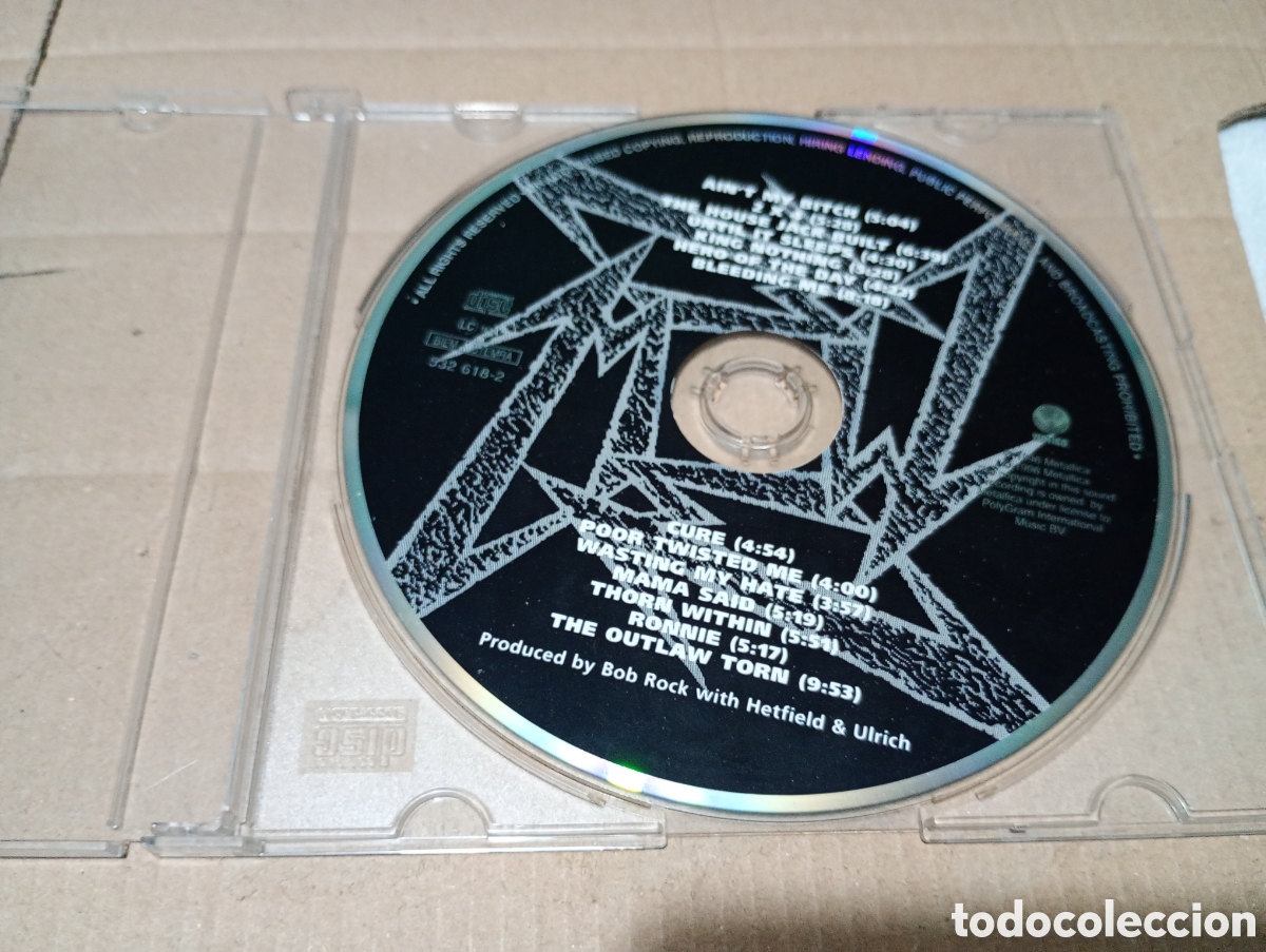CDs de m&uacute;sica: Metallica CD Load 1996 solo disco