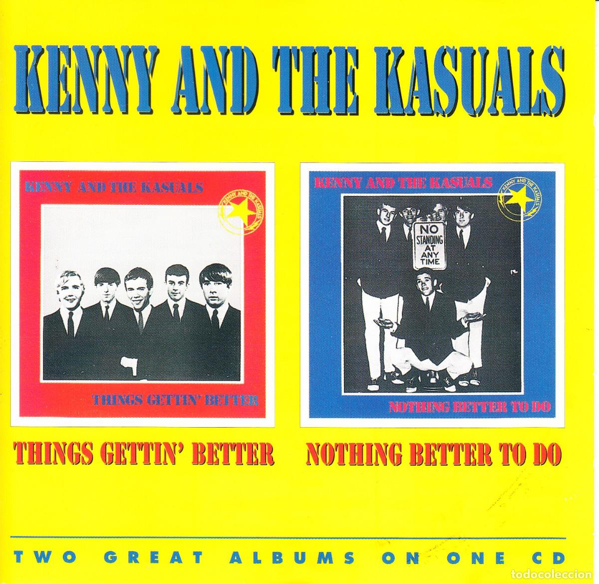 CDs de m&uacute;sica: KENNY AND THE KASUALS. DOS DISCOS EN UN CD. CD.