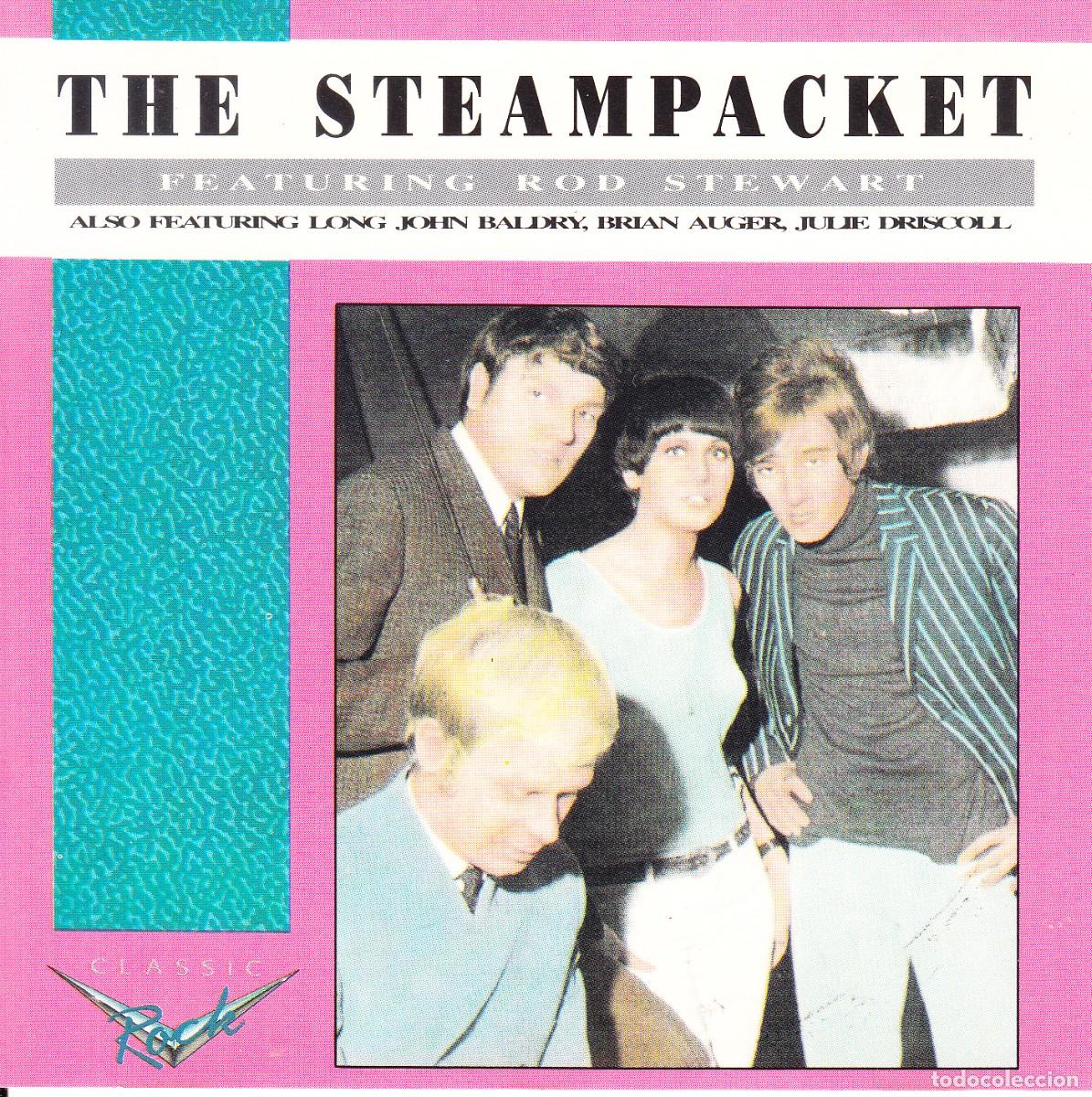CDs de m&uacute;sica: THE STEAMPACKET. ROD STEWART, LONG JOHN BALDRY, BRIAN AUGER AND JULIE DRISCOLL. CD.