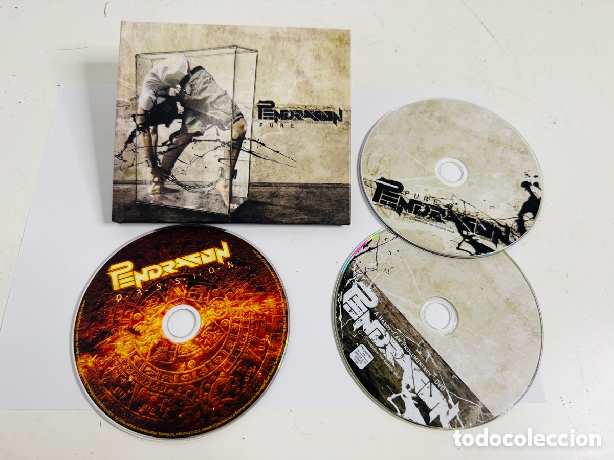 CDs de m&uacute;sica: &aacute;lbum &rdquo;Pure&rdquo; de la banda de rock progresivo Pendragon