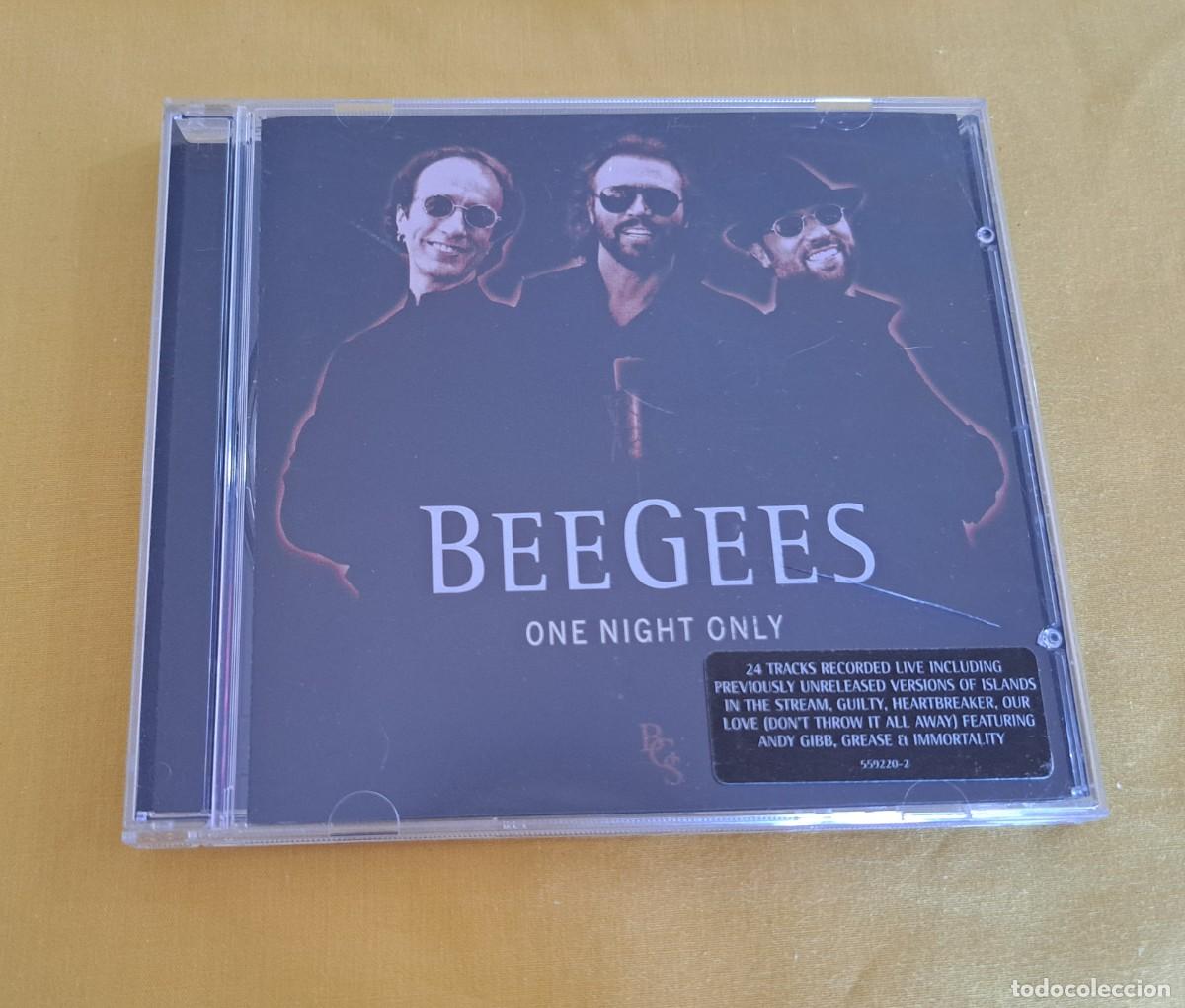 CDs de m&uacute;sica: BEE GEES - ONE NIGHT ONLY - Polydor &ndash; 314 559 220-2 - UK 1998