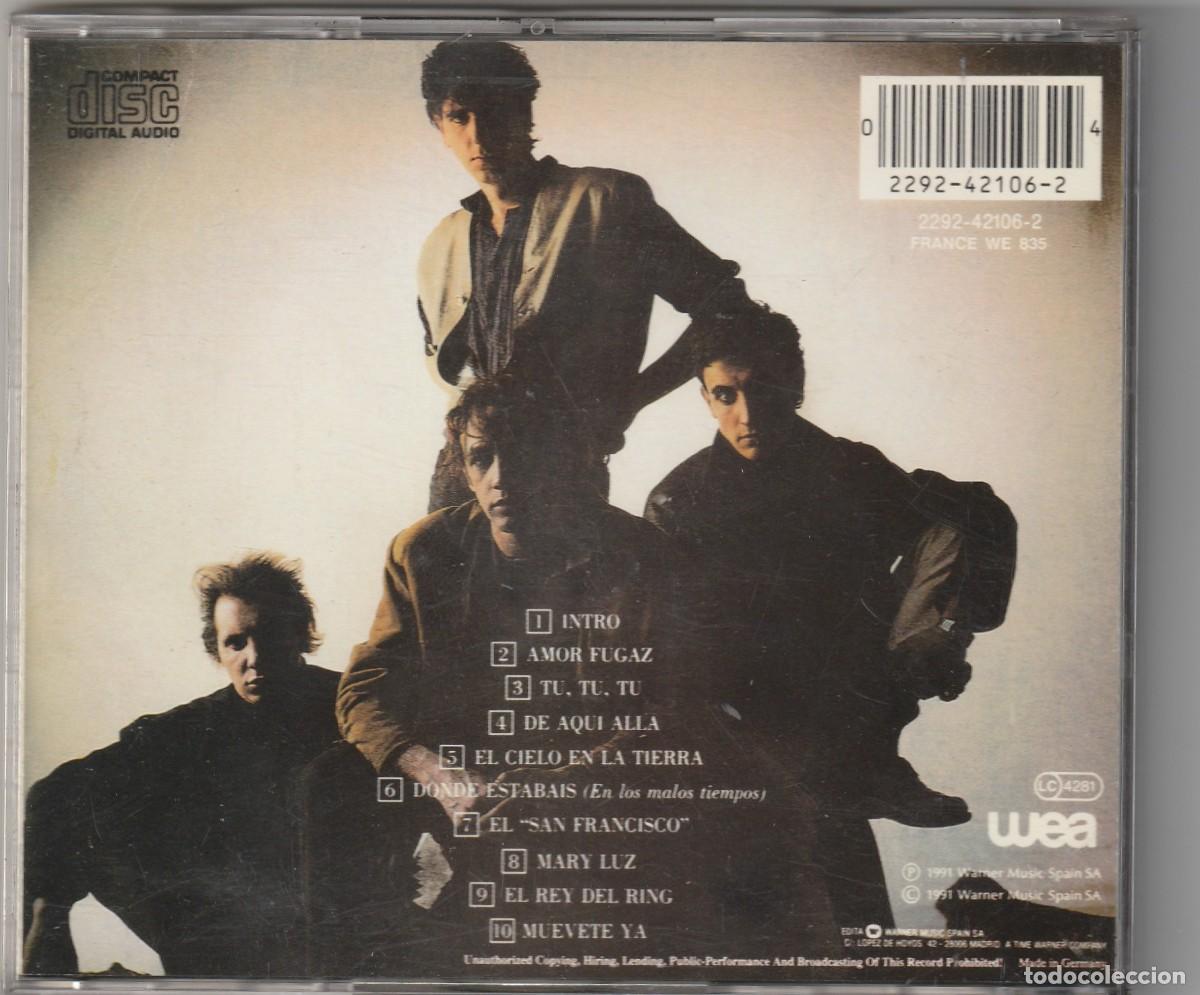 CDs de m&uacute;sica: LA UNION - 4 X 4 (CD WEA 1991) - Foto 2