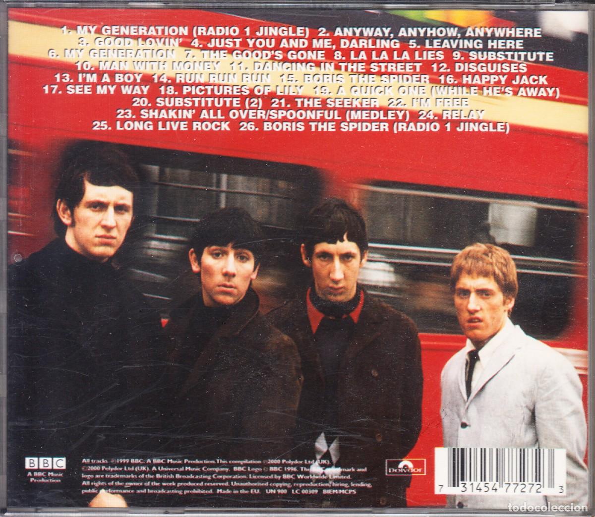 CDs de m&uacute;sica: THE WHO. BBC SESSIONS. CD. - Foto 2