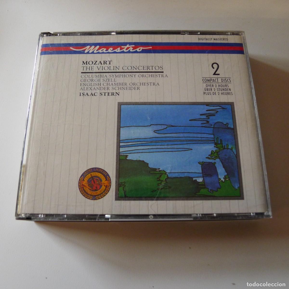 CDs de m&uacute;sica: Isaac Stern &ndash; Mozart The Violin Concertos 2 CD BOX SET