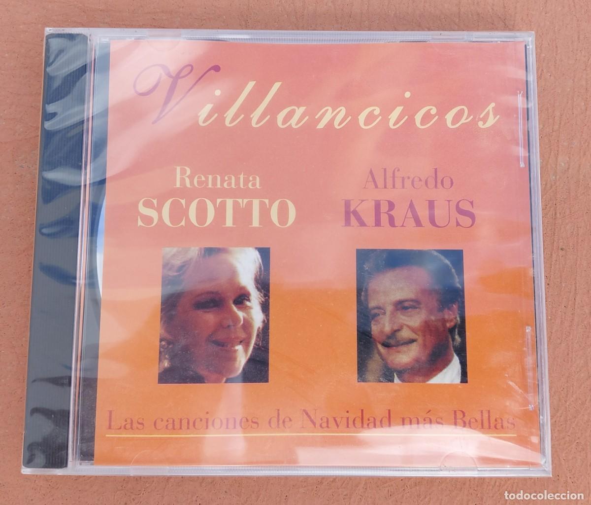 CDs de m&uacute;sica: ALFREDO KRAUS/RENATA SCOTTO VILLANCICOS/LAS CANCIONES DE NAVIDAD MAS BELLAS ALFA-DELTA 1998