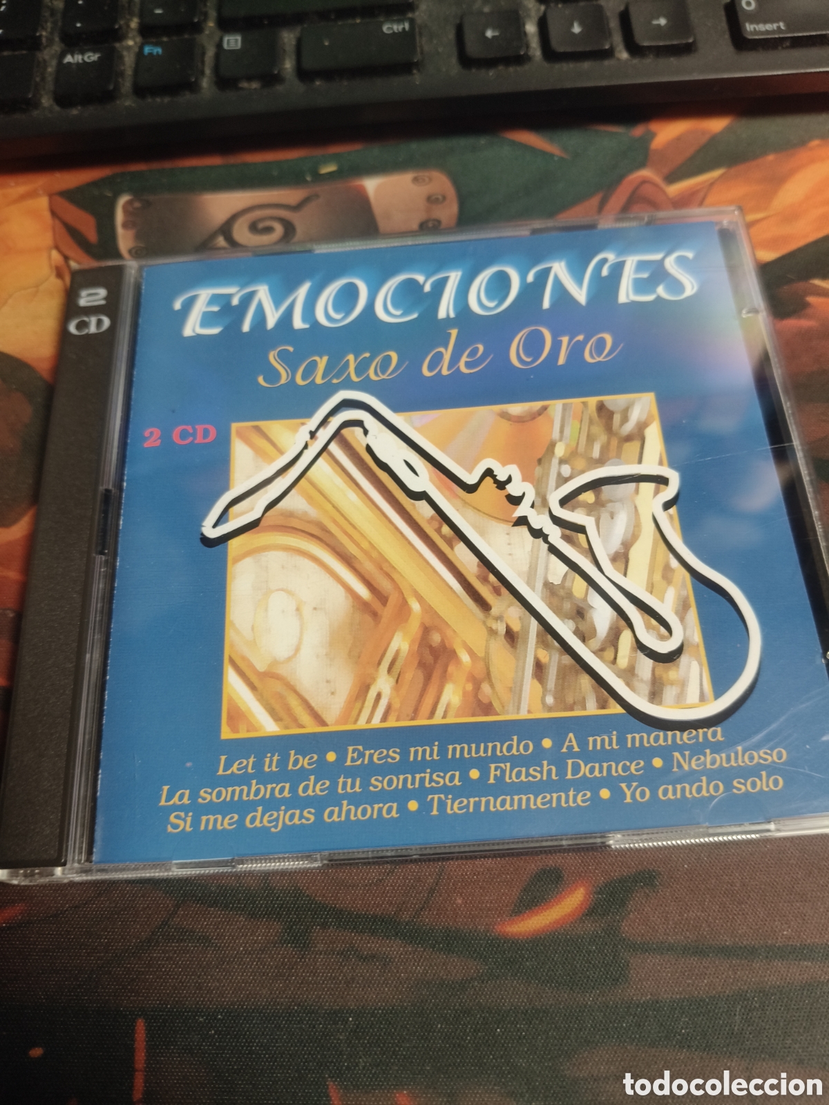 CDs de m&uacute;sica: Emociones saxo de oro - 2 CD