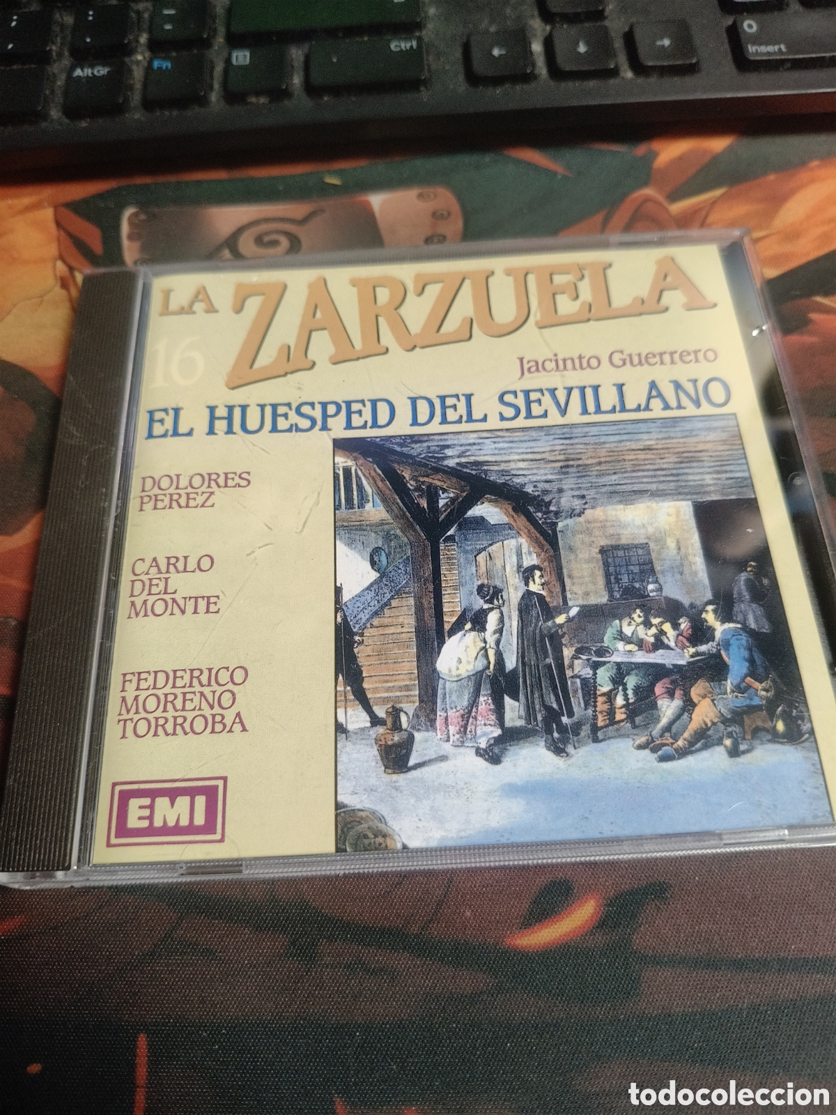 CDs de m&uacute;sica: La zarzuela el hu&eacute;sped del sevillano - Cd