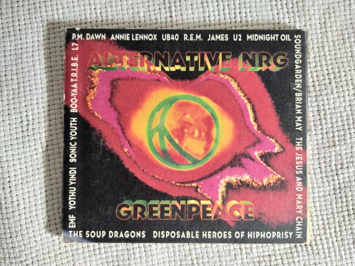 CDs de m&uacute;sica: CD Greenpeace Alternative Nrg - U2, REM Ecologico