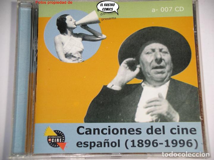 CDs de m&uacute;sica: Canciones del Cine Espa&ntilde;ol (1896-1996), CD, Indie, BSO, Penelope Trip y Le Mans, Alaska, Corcobado..