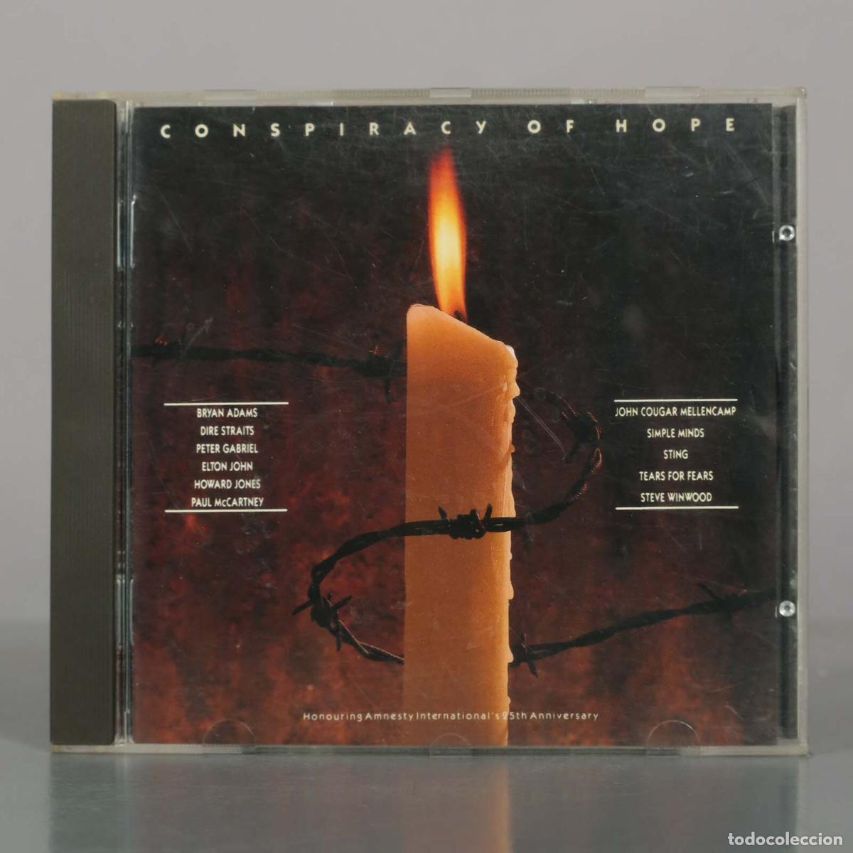 CDs de m&uacute;sica: CD. Conspiracy Of Hope - Various Artists