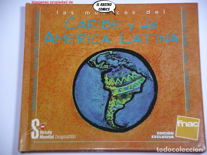 CDs de m&uacute;sica: Las M&uacute;sicas del Caribe y de Am&eacute;rica Latina, La Negra Graciana Amigos Invisibles Chabuca Granda CD