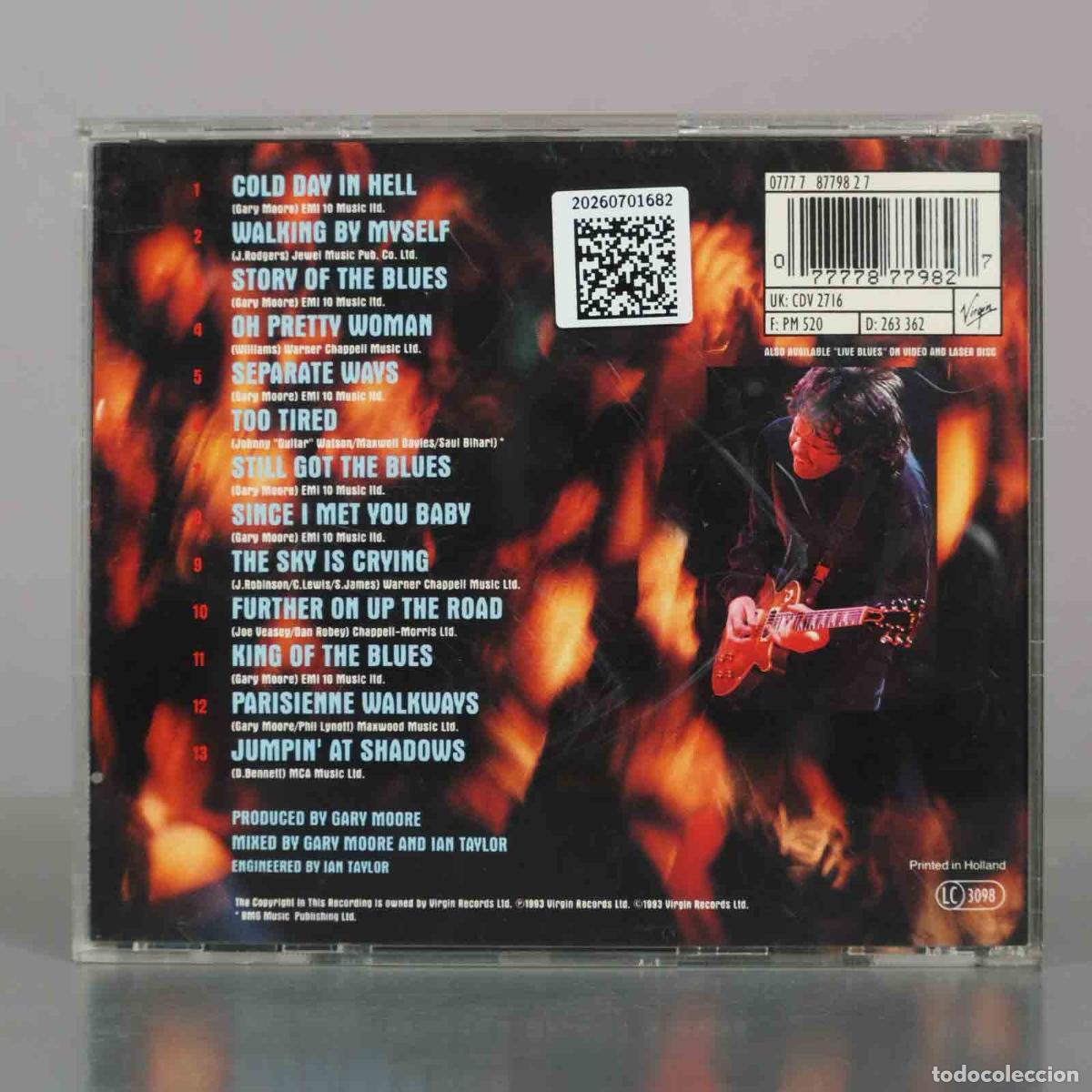 CDs de m&uacute;sica: CD. Blues Alive - Gary Moore - Foto 2