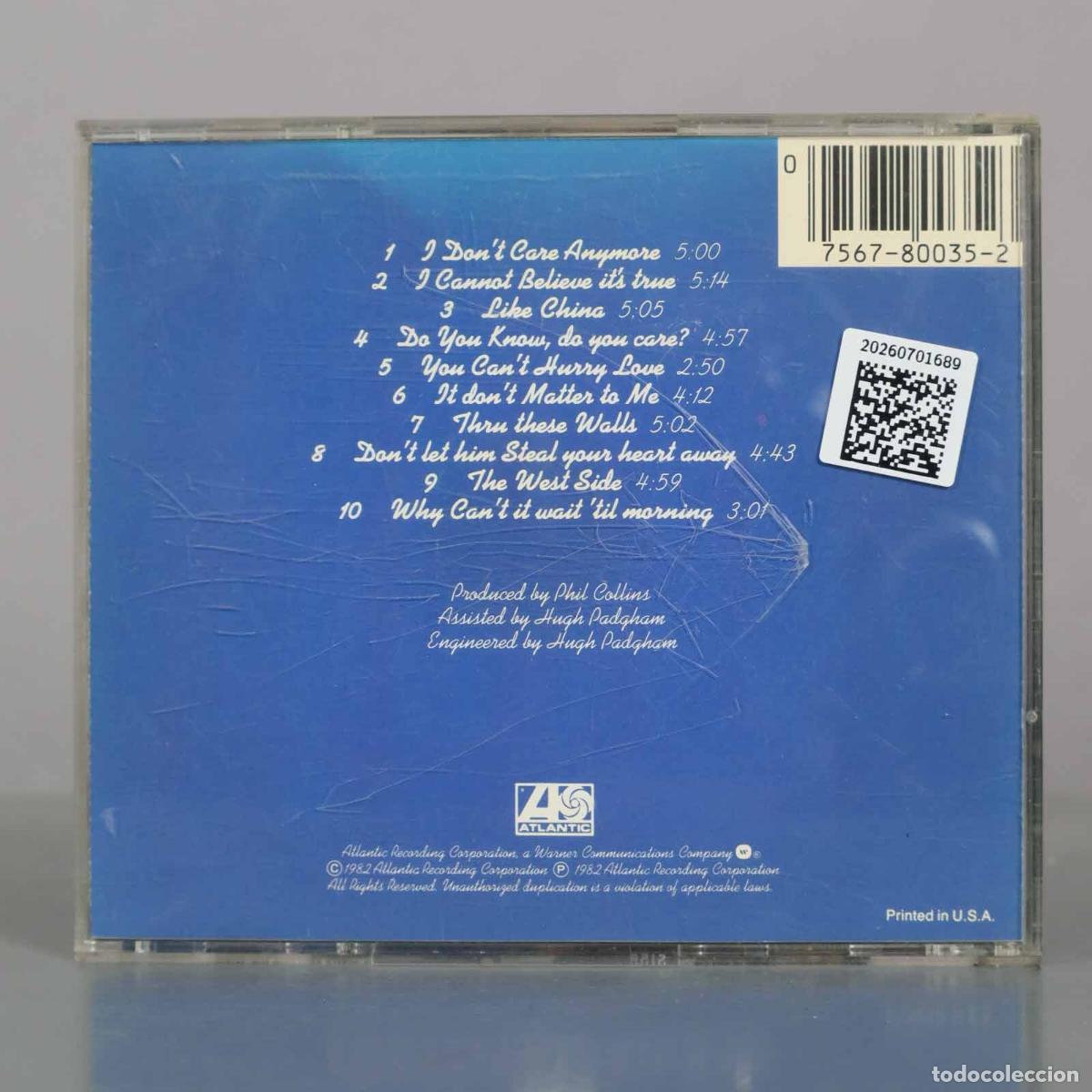 CDs de m&uacute;sica: CD. Hello, I Must Be Going! - Phil Collins - Foto 2