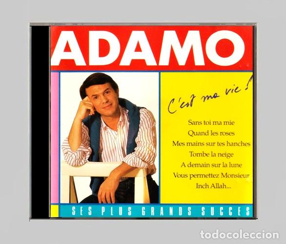 CD di Musica: �G334 - ADAMO. C'EST MA VIE. CANTA EN FRANCES. CD.