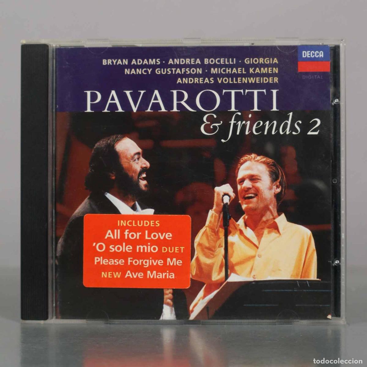 CD di Musica: CD. Pavarotti and Friends 2 - Luciano Pavarotti, Bryan Adams, Andrea Bocelli, Giorgia, Nancy Gustafs