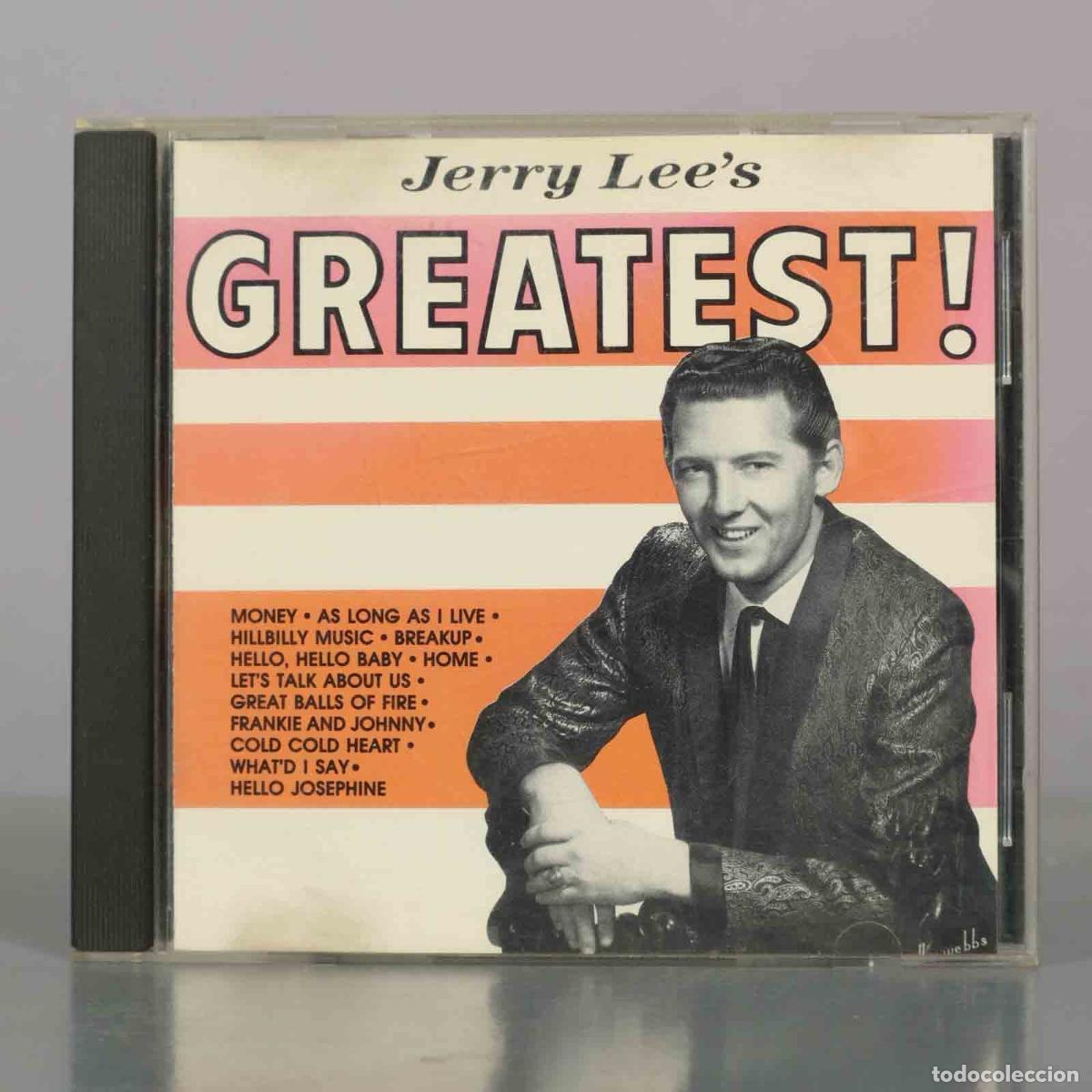 CDs de m&uacute;sica: CD. Jerry Lee&acute;s Greatest! - Jerry Lee Lewis