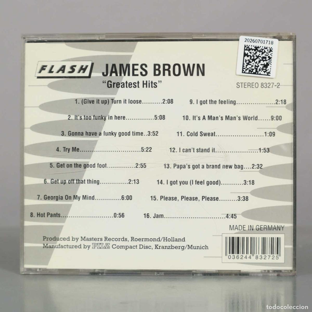 CDs de m&uacute;sica: CD. Greatest Hits - James Brown - Foto 2