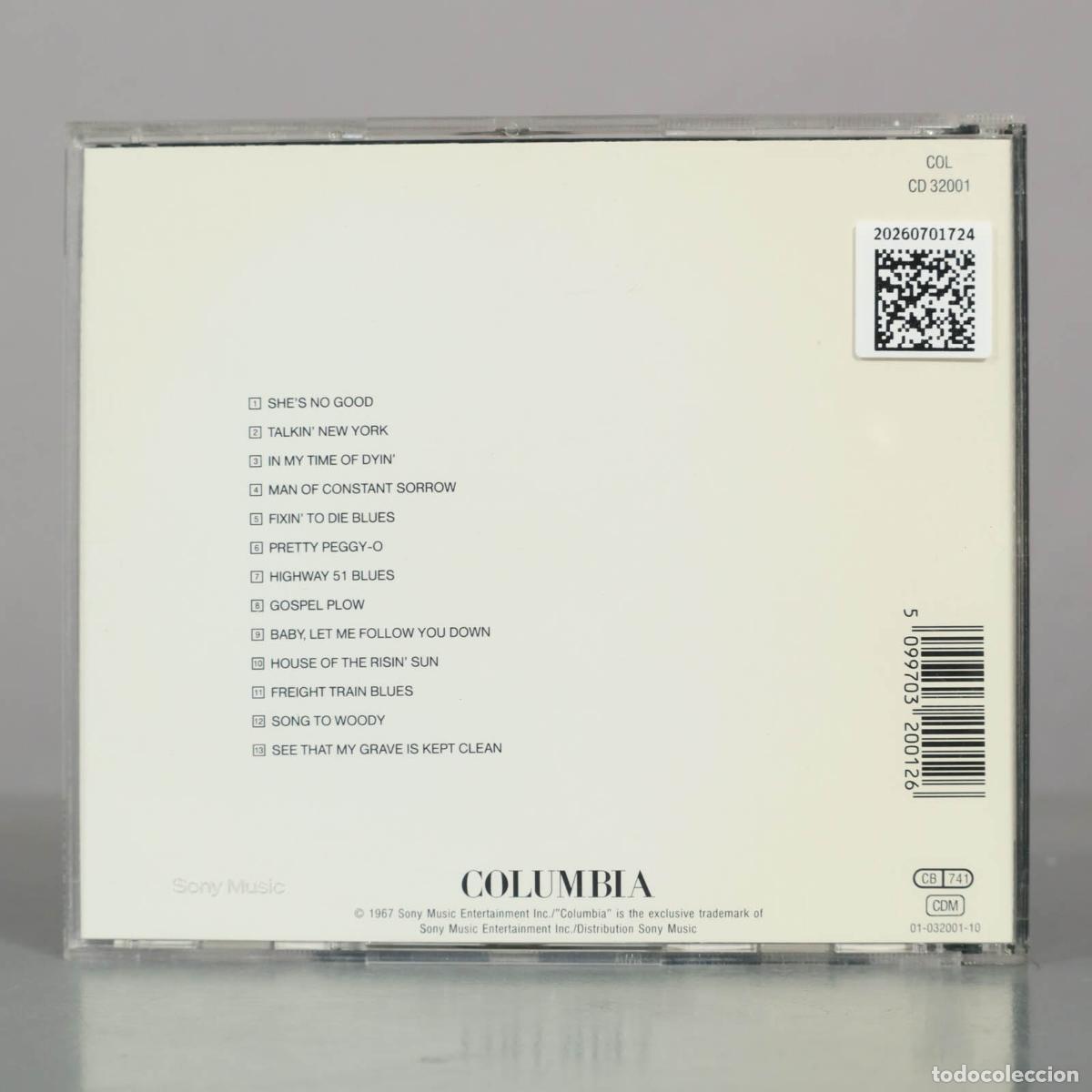 CDs de m&uacute;sica: CD. Bob Dylan - Bob Dylan - Foto 2