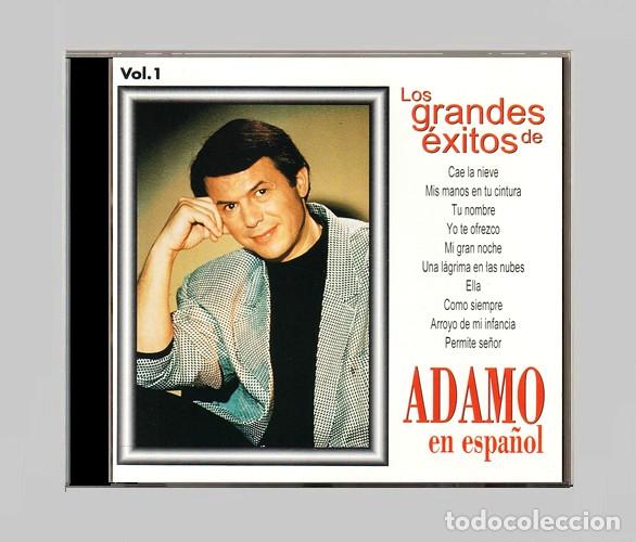 CDs de m&uacute;sica: �G333 - ADAMO. LOS GRANDES EXITOS. CANTA EN ESPA&Ntilde;OL. CD.