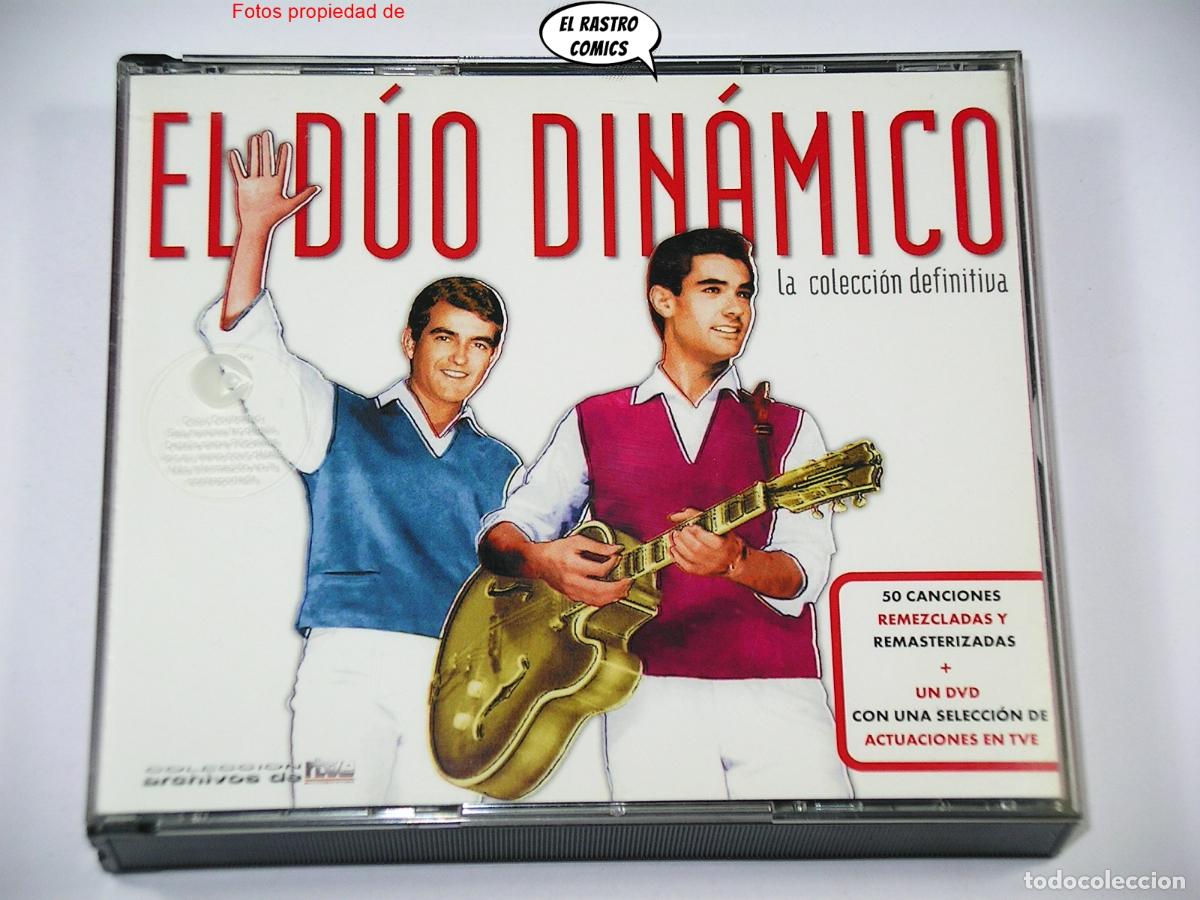 CDs de m&uacute;sica: D&uacute;o Din&aacute;mico, La Coleccion Definitiva, triple, 2 CD + DVD + libreto, EMI 2004, muy buen estado