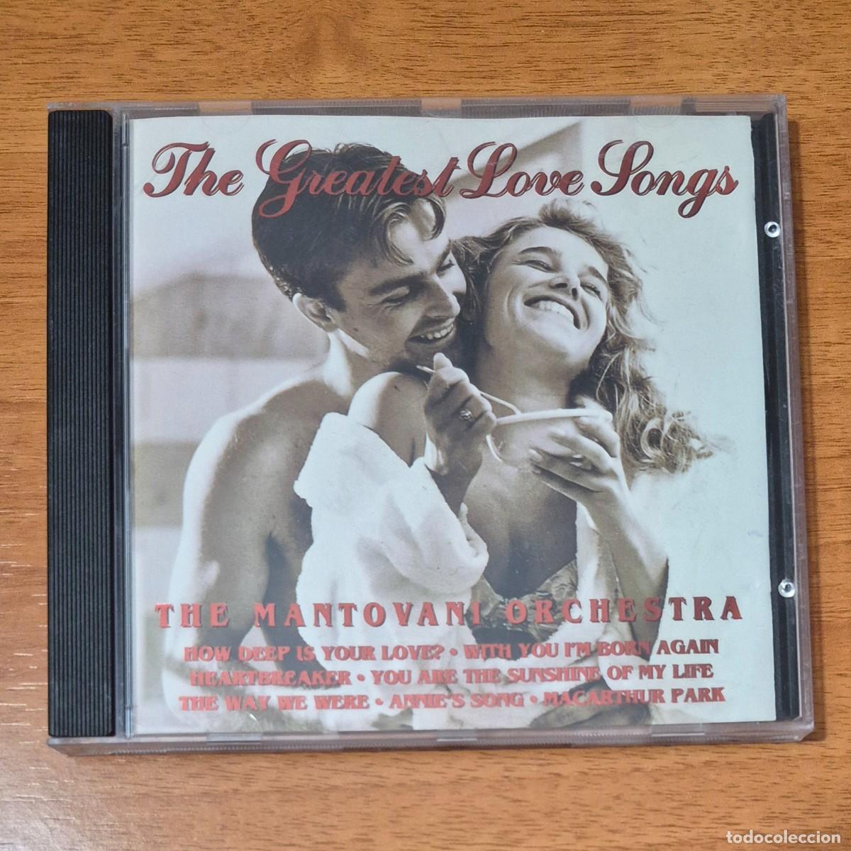 CDs de m&uacute;sica: THE GREATEST LOVE SONGS - THE MANTOVANI ORCHESTRA (CD)