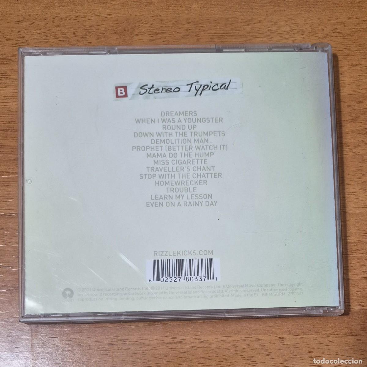 CDs de m&uacute;sica: STEREO TYPICAL - RIZZLE KICKS (CD) - Foto 2