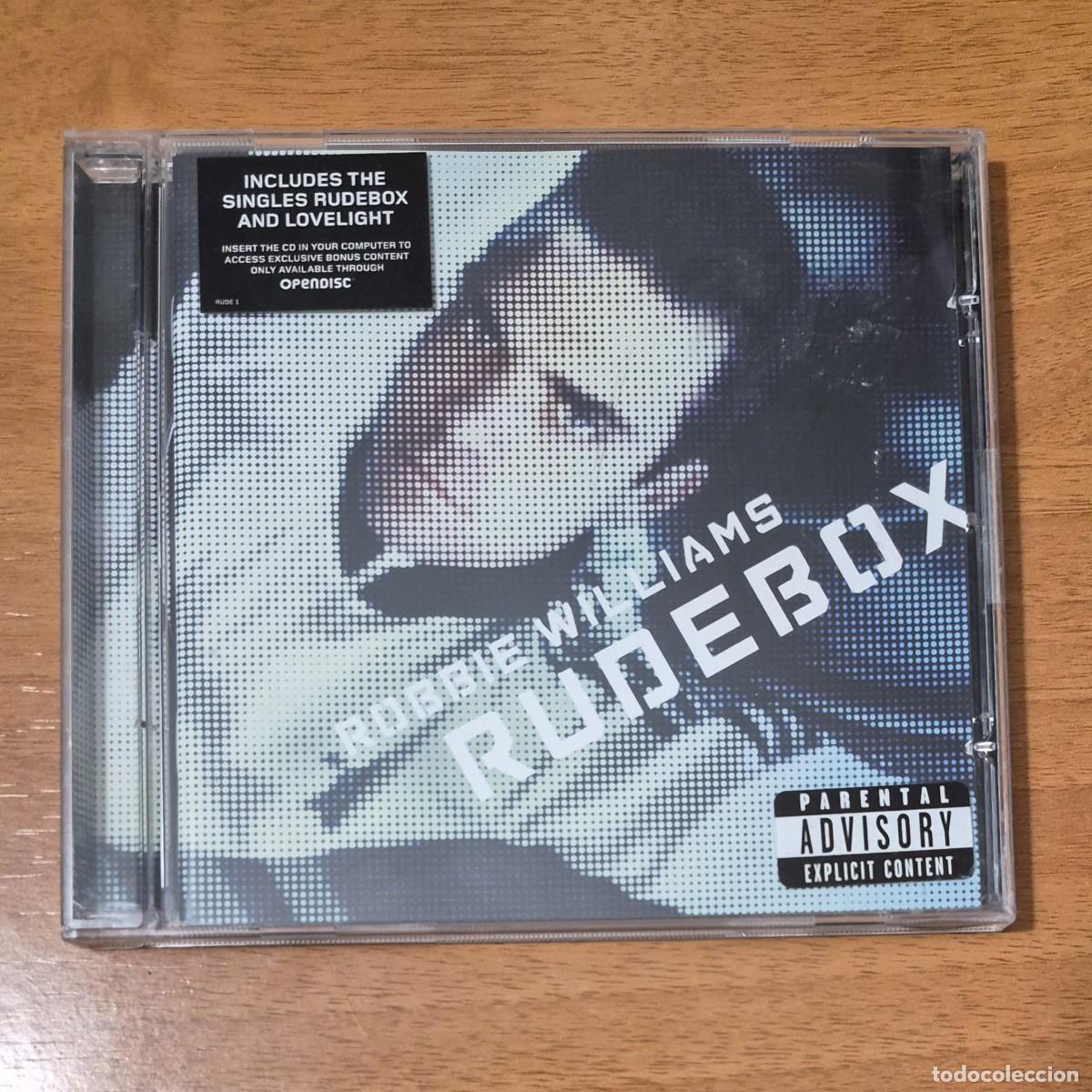CDs de m&uacute;sica: RUDEBOX - ROBBIE WILLIAMS (CD)