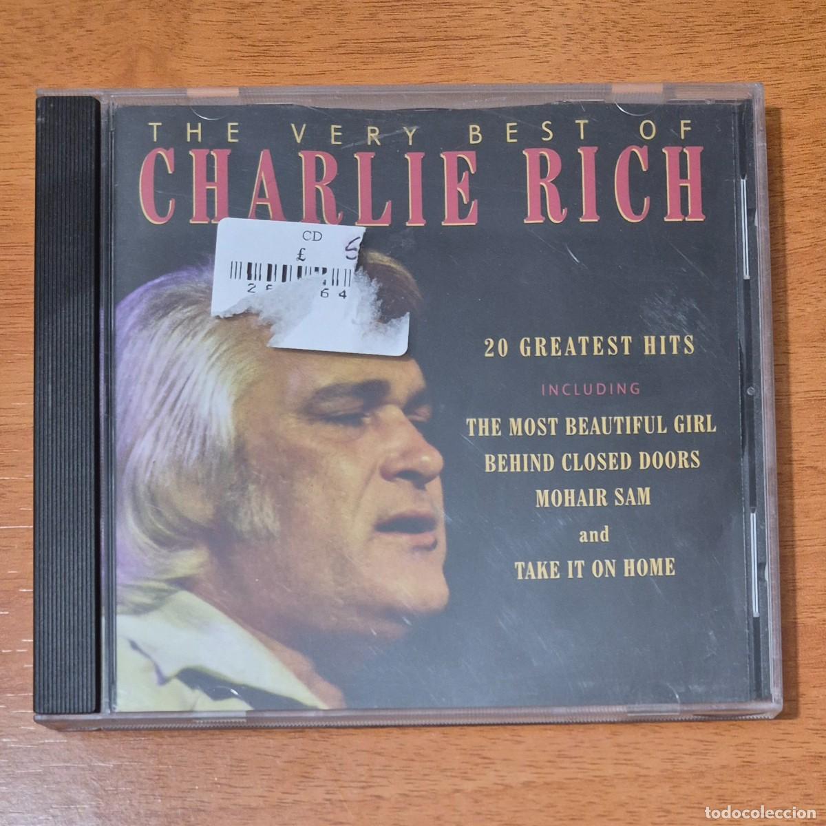 CDs de m&uacute;sica: THE VERY BEST OF CHARLIE RICH (CD)