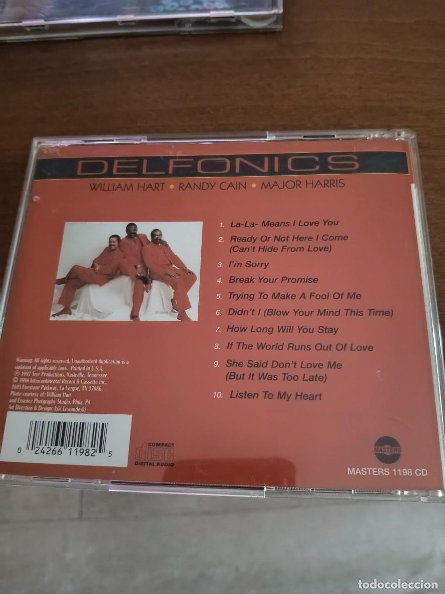 CDs de m&uacute;sica: RAR CD. DELFONICS. GREATEST HITS & MORE - Foto 2
