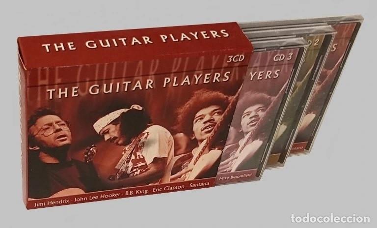 Musik-CDs: [3 CDS SET BOX]. GUITAR PLAYERS. HENDRIX. J. MAYAL. M. BLOOMFIELD. J. AKKERMAN. CLAPTON ...