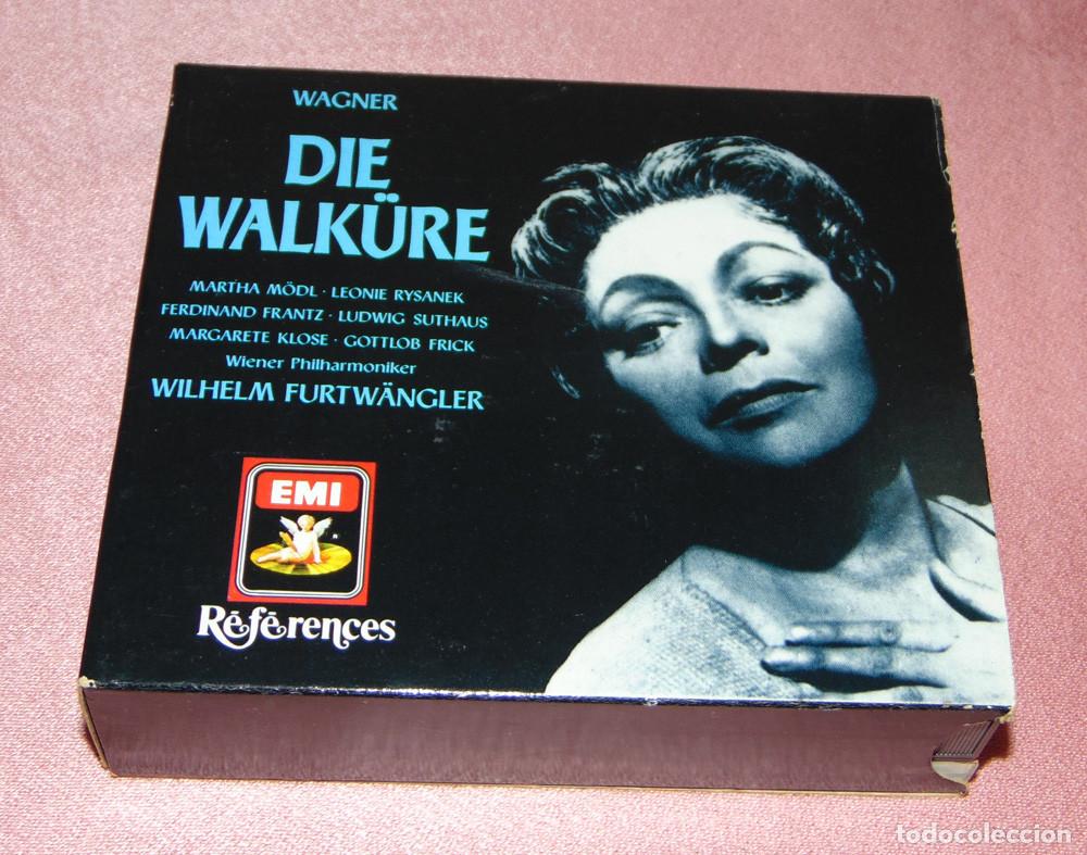 CDs de m&uacute;sica: WAGNER - DIE WALK&Uuml;RE - WILHELM FURTW&Auml;NGLER - WIENER PHILHARMONIKER - 3 CD BOX - NUEVO O COMO NUEVO.