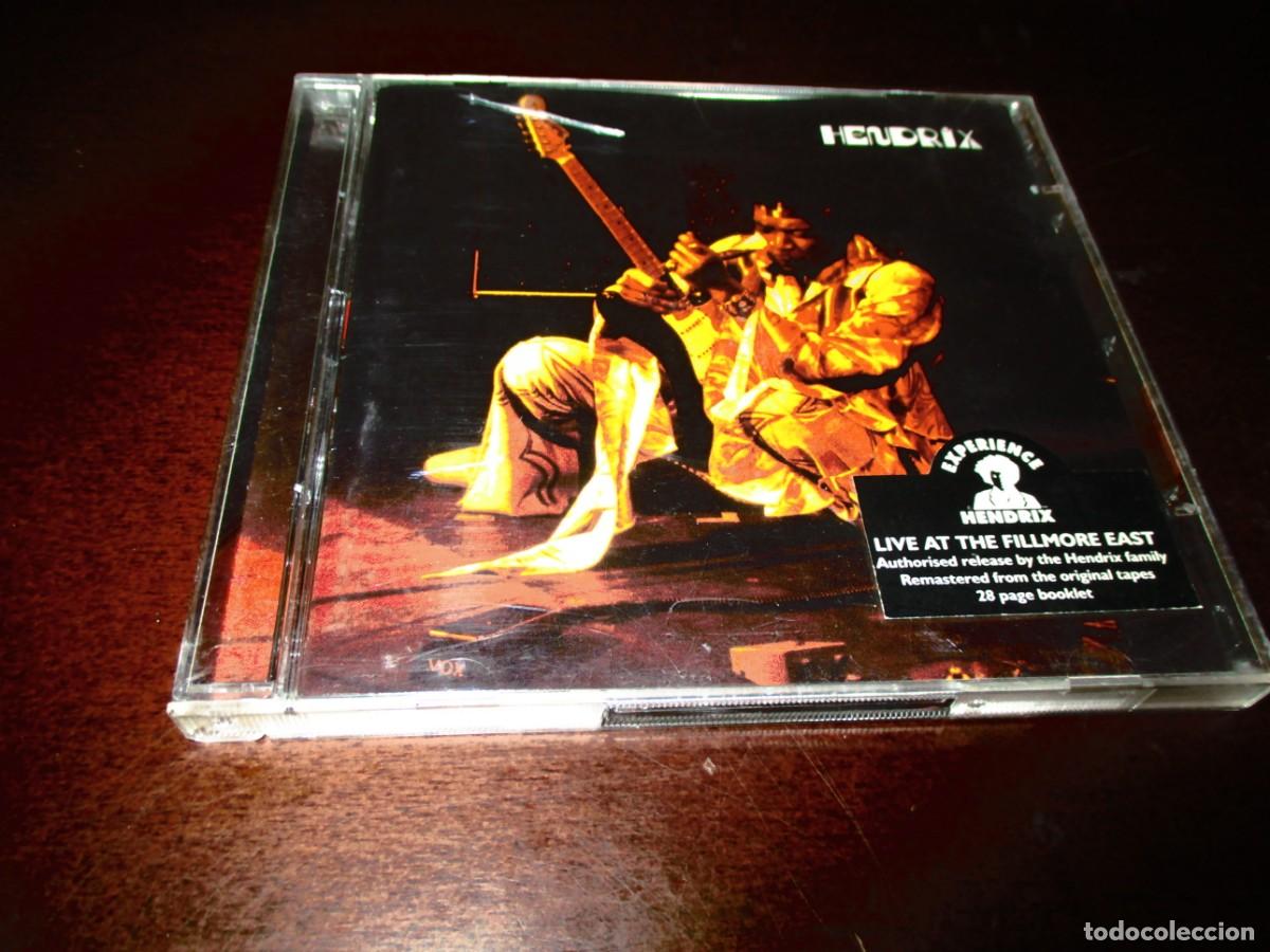 CDs de m&uacute;sica: JIMI HENDRIX - 2 CD - LIVE AT FILLMORE EAST - HENDRIX EXPERIENCE - LIBRETO 26 PAGINAS