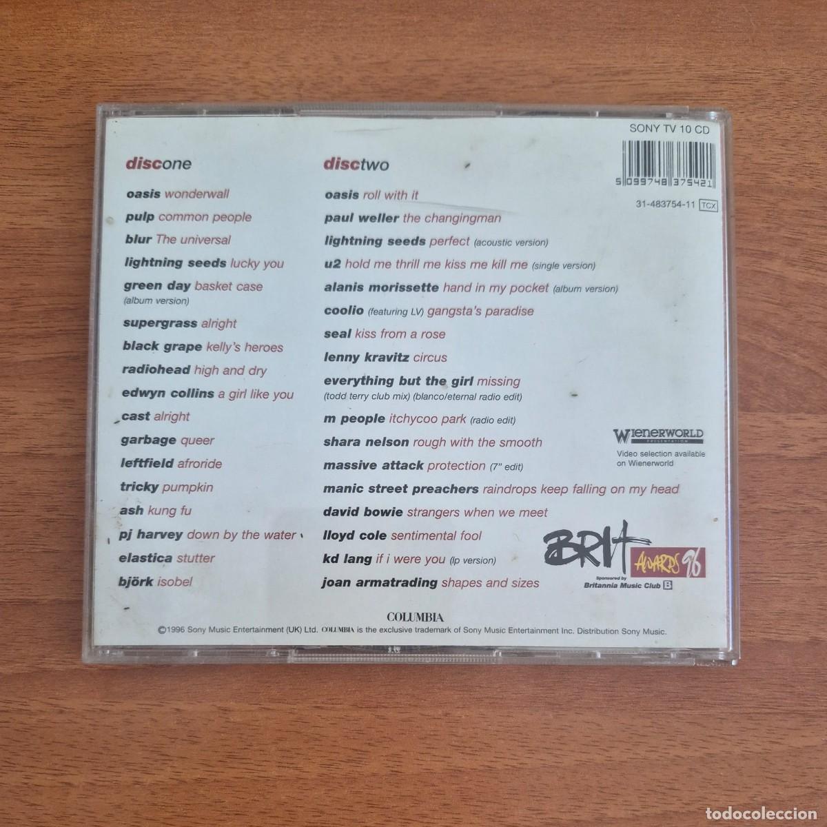 CDs de m&uacute;sica: BRIT AWARDS 96 - 2 CD, DOBLE - Foto 2