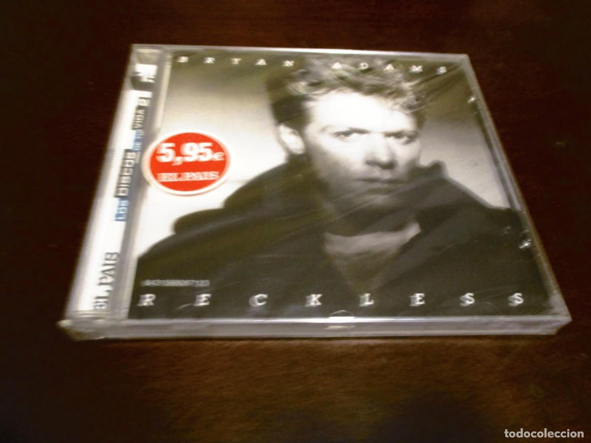 CDs de m&uacute;sica: BRYAN ADAMS - CD - RECKLESS- SUMMER OF 69 - HEAVEN - SOMEBODY - PRECINTADO - SERIE EL PAIS