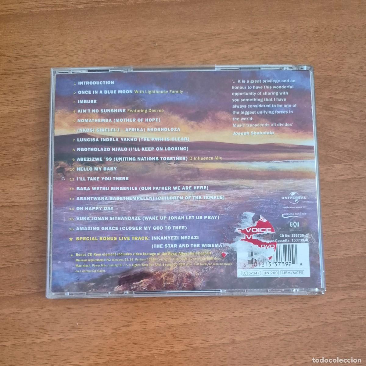 CDs de m&uacute;sica: IN HARMONY - LADYSMITH BLACK MAMBAZO (CD) - Foto 2