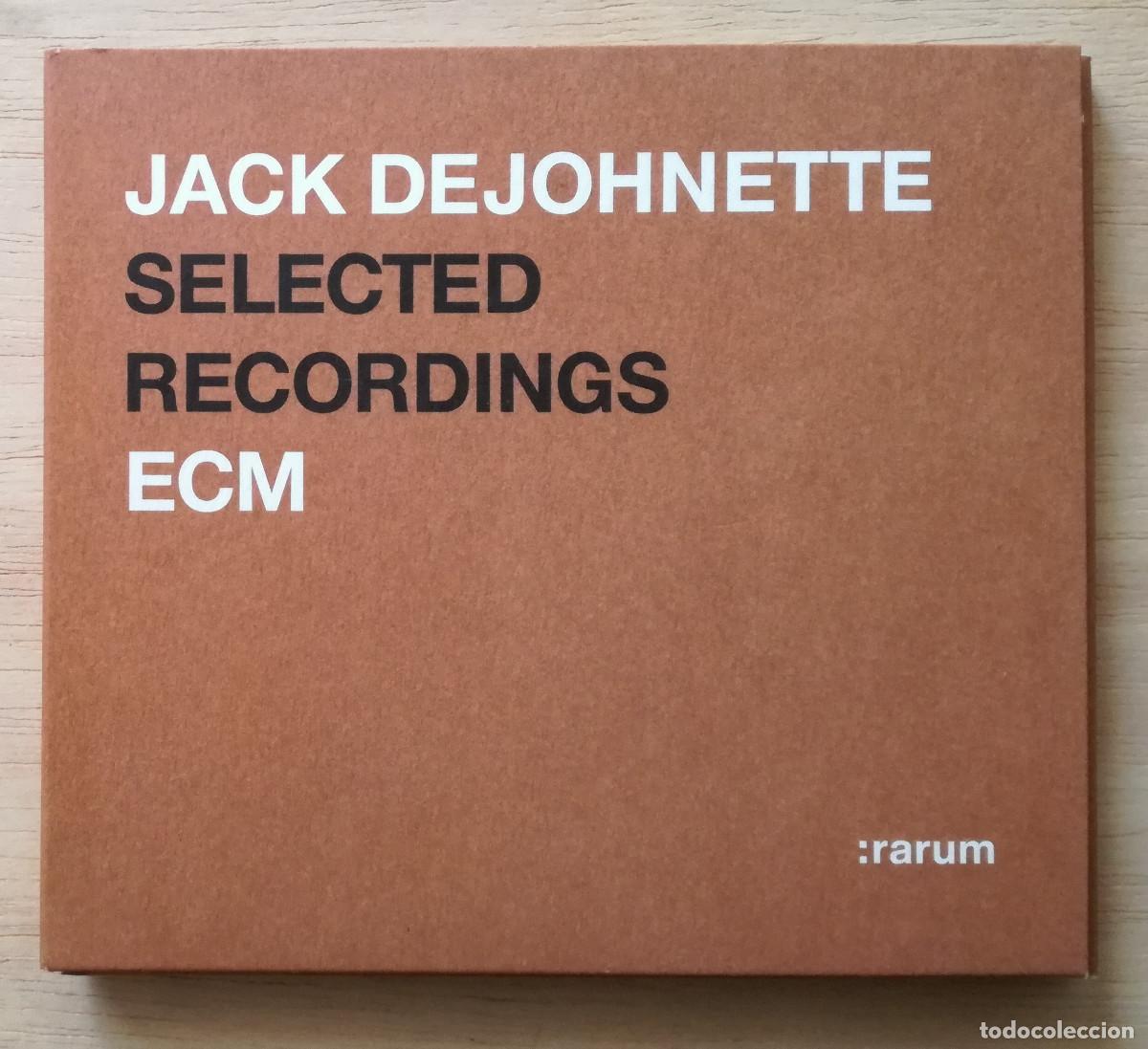 CDs de m&uacute;sica: JACK DEJOHNETTE - SELECTED RECORDINGS - KEITH JARRETT - ECM - PEDIDO MINIMO 7&euro;