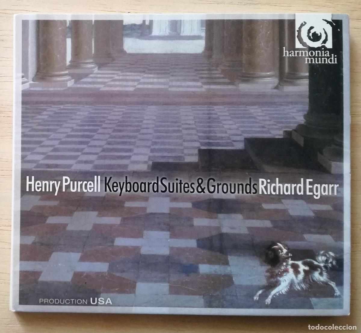 CDs de m&uacute;sica: HENRY PURCELL - KEYBOARD SUITES & GROUNDS - RICHARD EGARR - DIGIPACK HARMONIA MUNDI