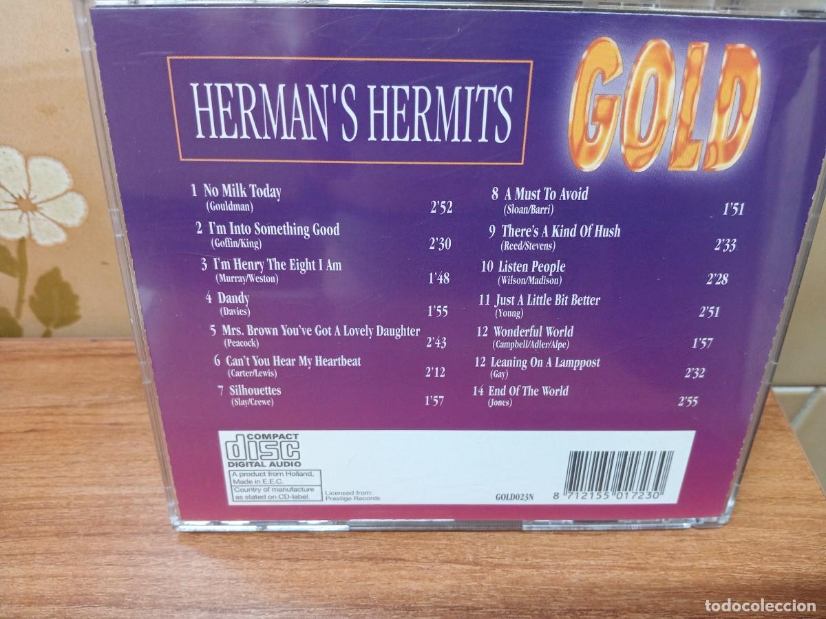 CDs de m&uacute;sica: HERMAN&acute;S HERMITS - GOLD - CD - Foto 2
