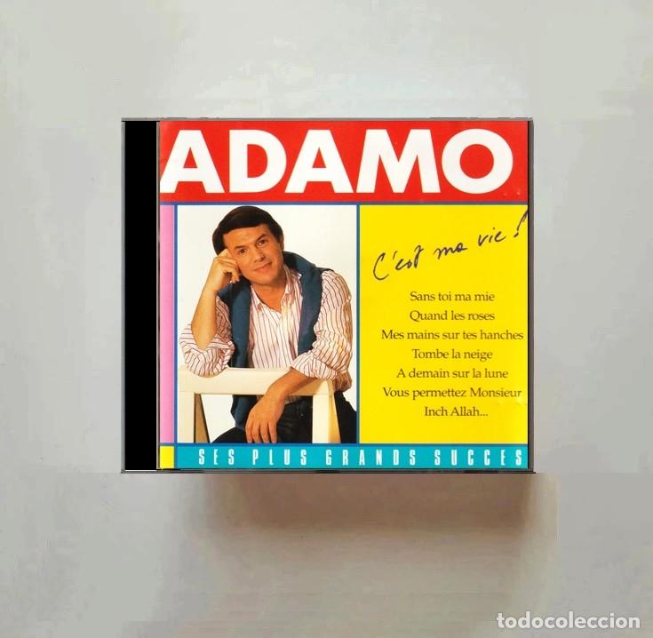 CDs de m&uacute;sica: ADAMO. CEST MA VIE. CANTA EN FRANCES. CD. - Foto 1