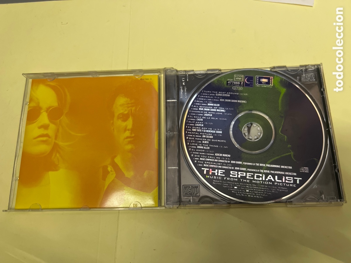 CDs de m&uacute;sica: T1/D3/82. CD THE SPECIALIST BSO - Foto 3