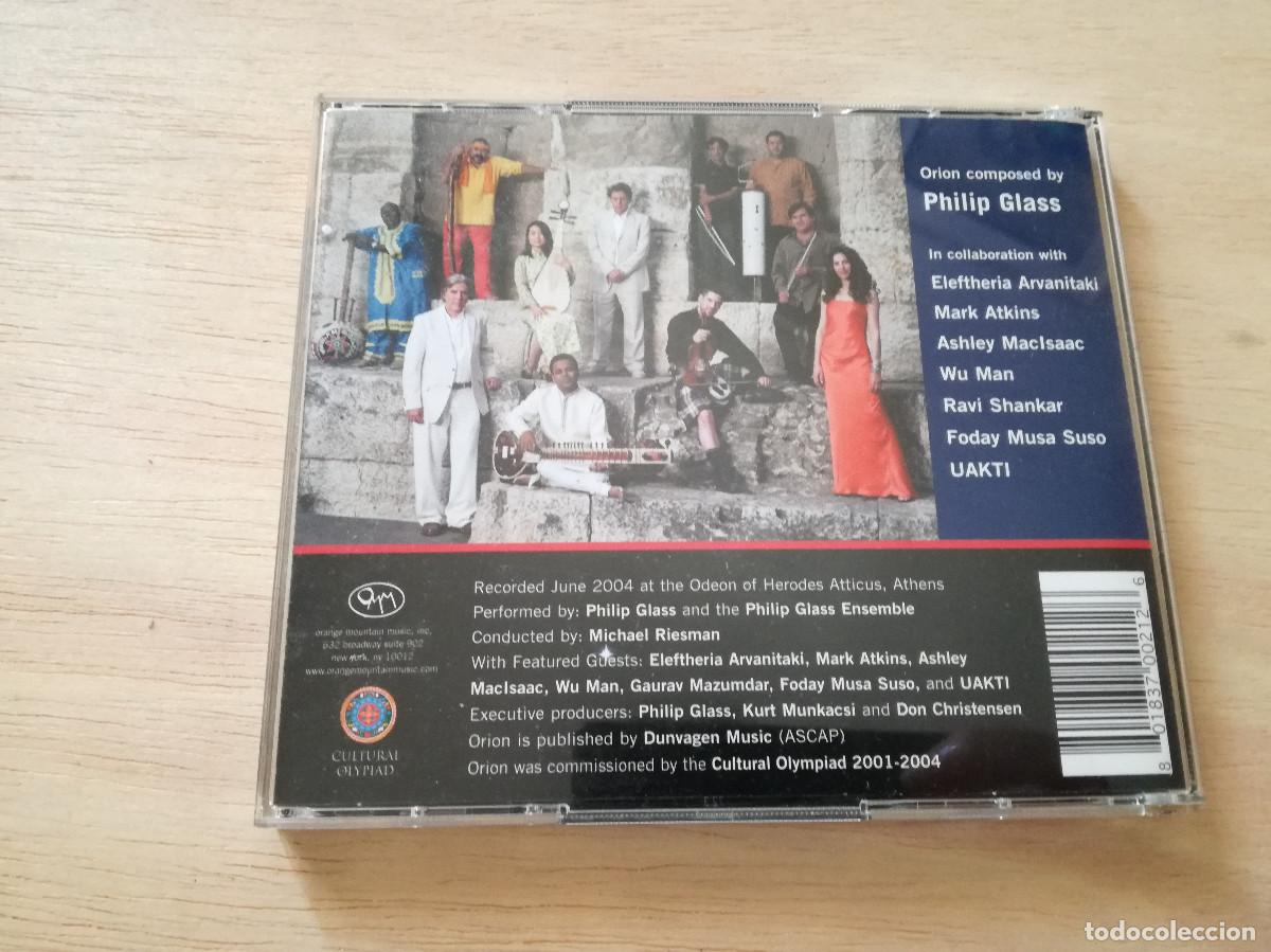 CDs de m&uacute;sica: PHILIP GLASS - ORION - 2XCD - Foto 4