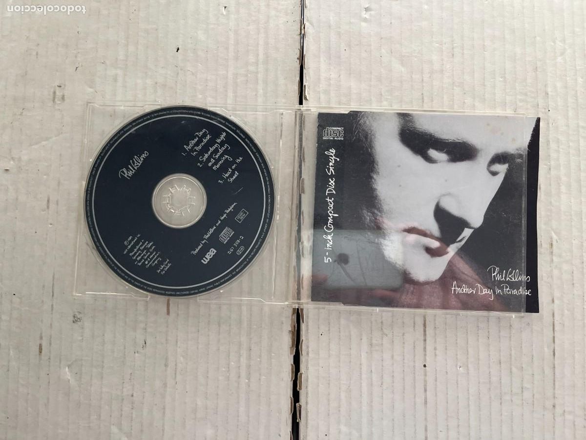 CDs de m&uacute;sica: PHIL COLLINS ANOTHER DAY IN PARADISE - SLIM CASE - CD MUSICA KREATEN