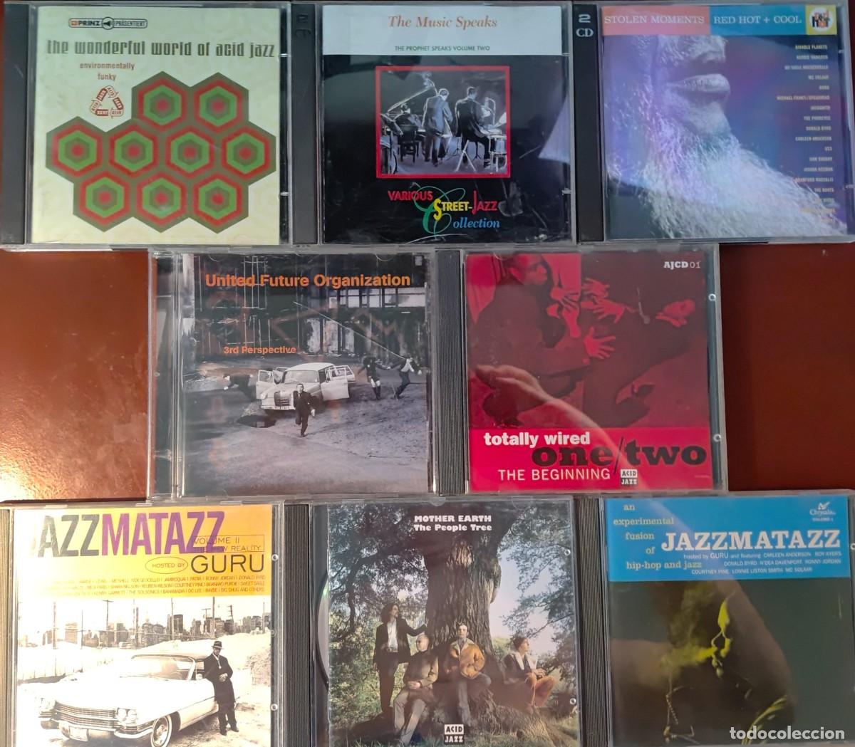 CDs de m&uacute;sica: 15 CD Acid Jazz diversos artistas