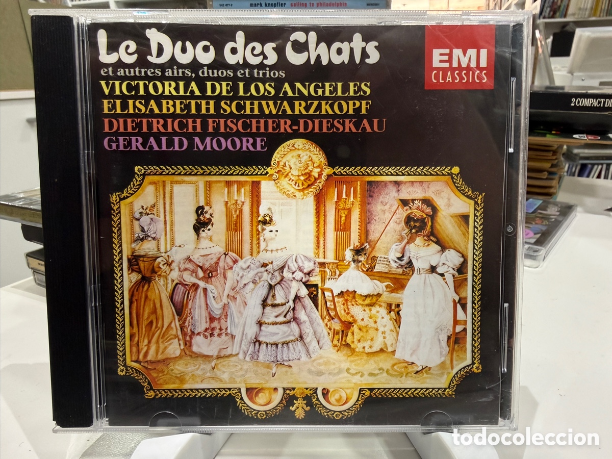 CDs de m&uacute;sica: Victoria De Los Angeles, Elisabeth Schwarzkopf, Dietrich Fischer-Dieskau - Le Duo Des Chats (CD)