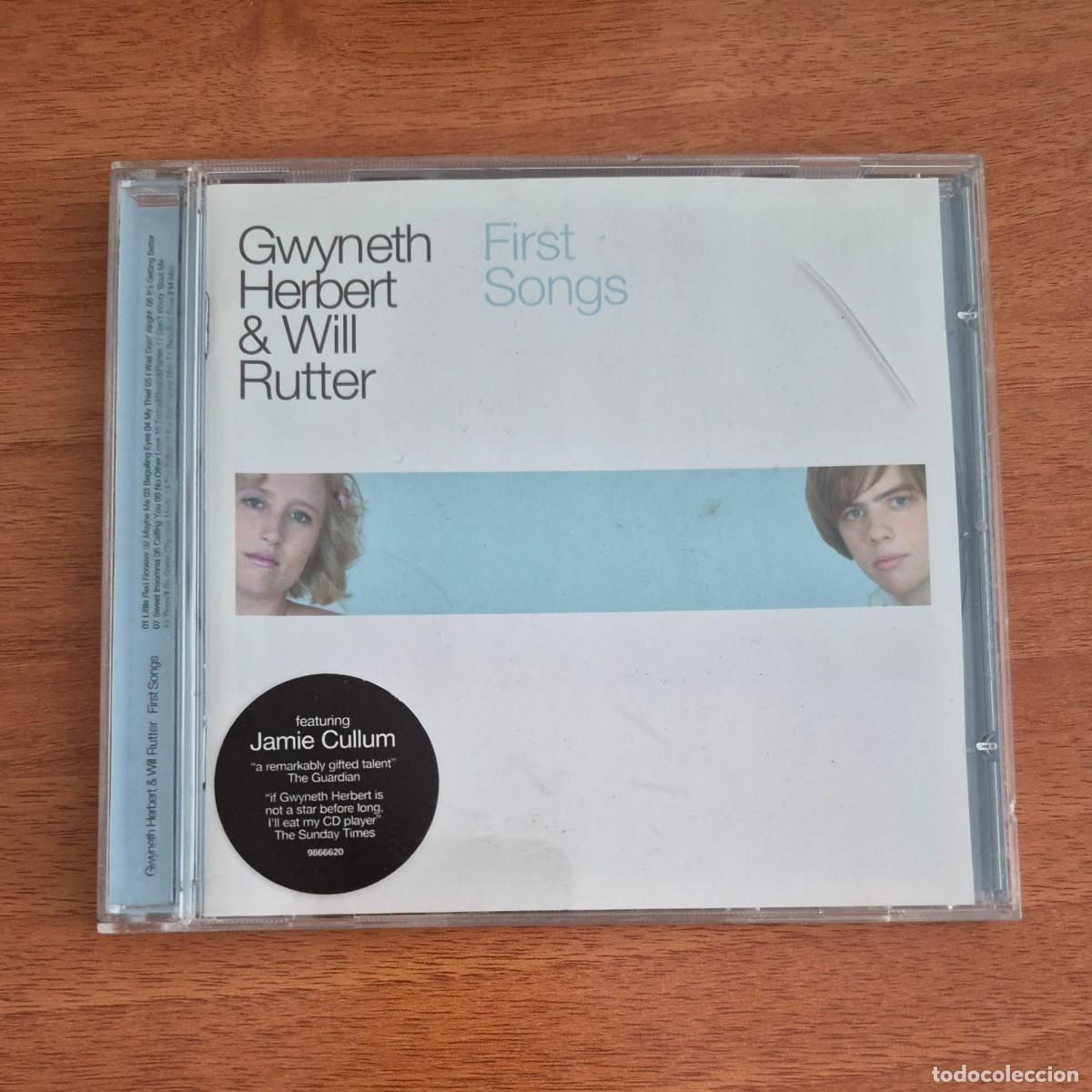 CDs de m&uacute;sica: FIRST SONGS - GWYNETH HERBERT & WILL RUTTER (CD)