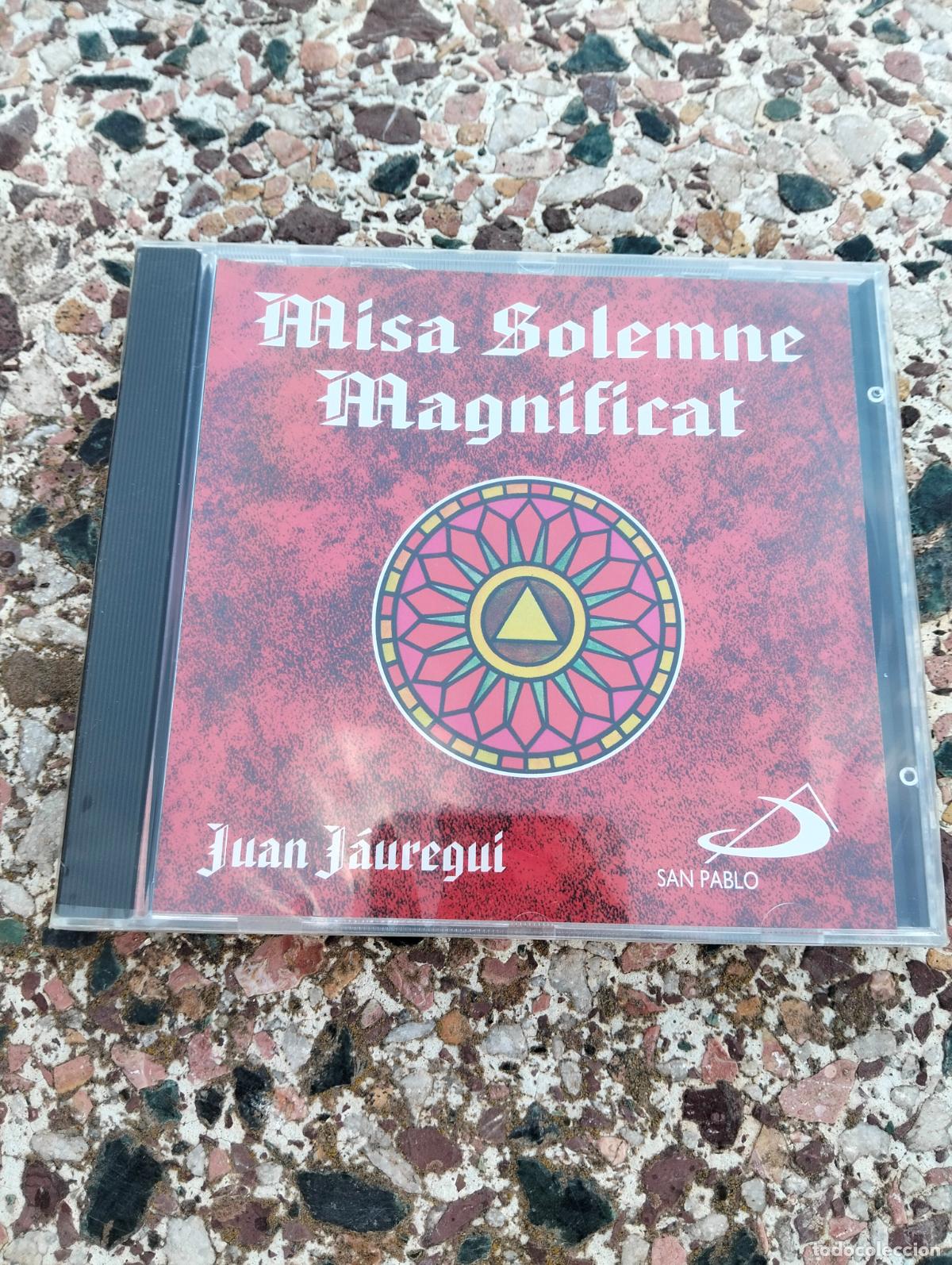 CDs de m&uacute;sica: Misa solemne magnificat Juan Jauregui san pablo disco CD a estrenar