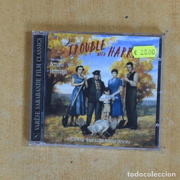 CDs de m&uacute;sica: BERNARD HARRMANN - THE TROUBLE WITH HARRY - CD