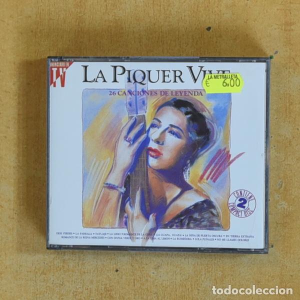 CDs de m&uacute;sica: CONCHA PIQUER - LA PIQUER VIVE - CD