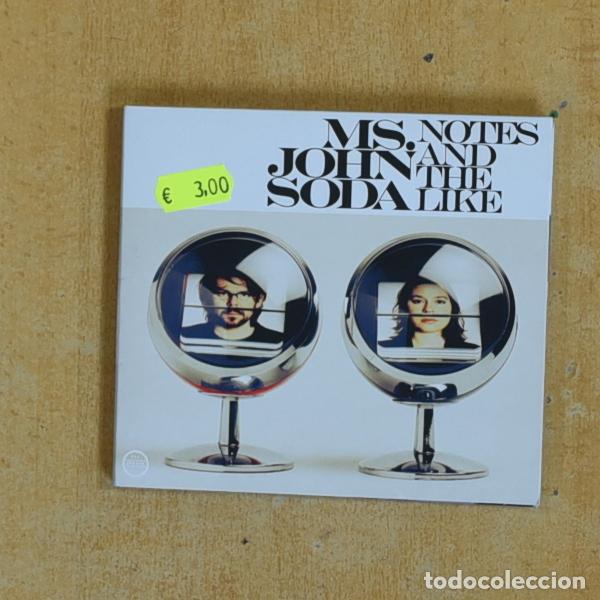 CDs de m&uacute;sica: MS JOHN SODA - NOTES AND THE LIKE - CD