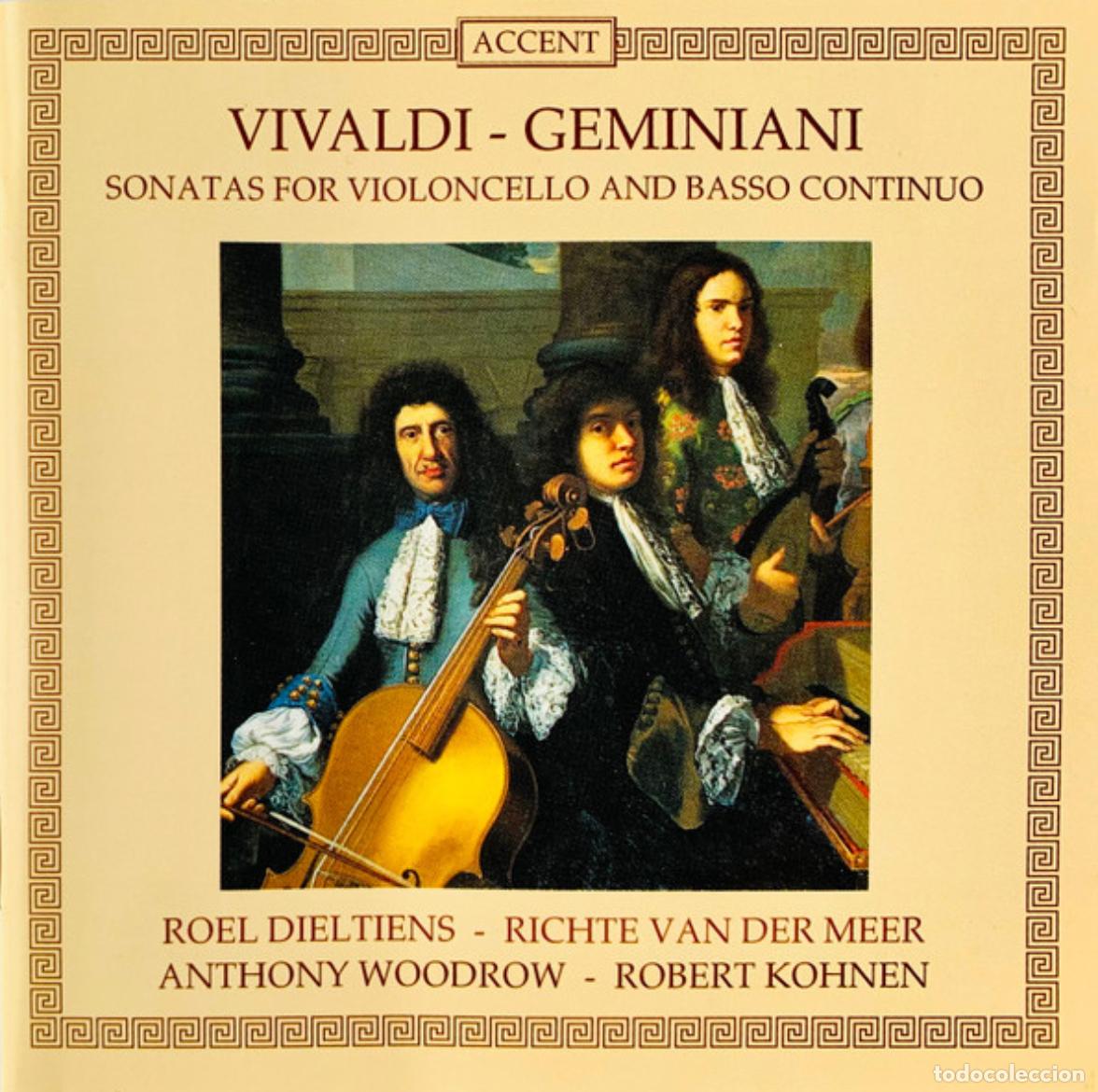CDs de m&uacute;sica: Vivaldi, Geminiani - Roel Dieltiens - Sonatas (CD)